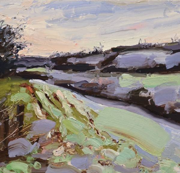 - Oil on Canvas, Painting by Jill Hudson, measuring 20 x 20 cm (H x W) framed at 24 x 24 cm £345